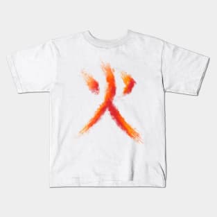 Fire Kanji Kids T-Shirt